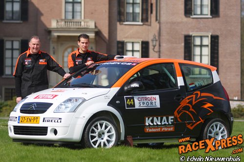 Hans Weijs Jr (r) en Hans van Goor (l)